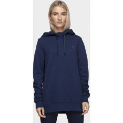 Bluza damska BLD236 - granat. Pomarańczowe bluzy damskie 4f, bez wzorów, z dzianiny, bez rękawów, bez kaptura. Za 139,99 zł.