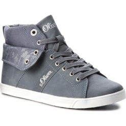 Sneakersy S.OLIVER - 5-25208-20 Denim 802. Szare półbuty damskie S.Oliver, ze skóry ekologicznej. W wyprzedaży za 169,00 zł.
