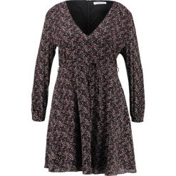 Sukienki hiszpanki: Glamorous Curve LONG SLEEVE TIE WAIST Sukienka letnia black