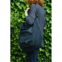 Torebki klasyczne damskie: Hobo Black