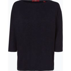 S.Oliver Casual - T-shirt damski, niebieski. Niebieskie t-shirty damskie marki s.Oliver Casual, s, bez wzorów, z dżerseju, casualowe, bez kołnierzyka. Za 79,95 zł.