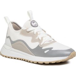 Sneakersy MICHAEL MICHAEL KORS - Nolan Knit Trainer 42S0NOFS1D Optic White. Białe sneakersy męskie MICHAEL Michael Kors, bez zapięcia. Za 869,00 zł.