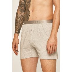 Atlantic - Bokserki. Czarne bokserki męskie Atlantic, bez wzorów, z elastanu. Za 49,90 zł.