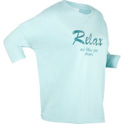 Lekka bluza, długi rękaw bonprix morski pastelowy. Niebieskie bluzy damskie bonprix, bez wzorów, z długim rękawem, długie, bez kaptura. Za 27,99 zł.