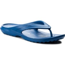 Japonki CROCS - Classic Flip 202635 Blue Jean. Niebieskie klapki damskie Crocs, bez wzorów, z tworzywa sztucznego, bez obcasa. W wyprzedaży za 79,00 zł.