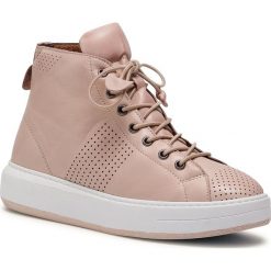Sneakersy MANITU - 991666 Rosa 42. Różowe półbuty damskie Manitu, ze skóry. Za 279,00 zł.