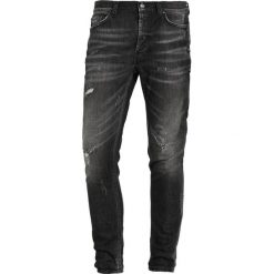 Jeansy męskie regular: Tigha MORTEN Jeansy Relaxed Fit dark grey