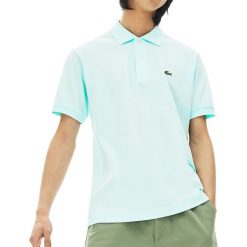 LACOSTE POLO > L1212-WXH. Koszulki męskie Lacoste, xl, bez wzorów, z bawełny, eleganckie, bez rękawów. W wyprzedaży za 229,99 zł.