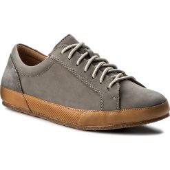 Derby męskie: Półbuty CLARKS - Ezra Sea 2613181667 Grey Nubuck