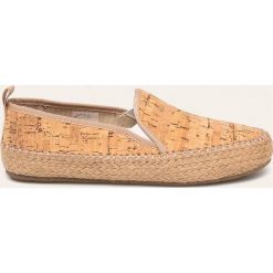 Emu Australia - Espadryle Gum Cork. Pomarańczowe espadryle damskie EMU Australia, bez wzorów, z gumy, bez obcasa, na obcasie. Za 299,90 zł.