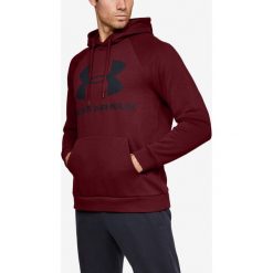 Under Armour Rival Bluza Czerwony. Czerwone bluzy męskie Under Armour, l, bez wzorów, z bawełny, bez kołnierzyka, bez rękawów, bez kaptura. Za 257,95 zł.