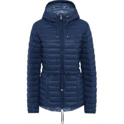 Kurtki damskie: Lekka kurtka parka pikowana bonprix nocny niebieski – dymny niebieski