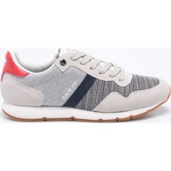 Big Star - Buty. Szare buty sportowe męskie marki BIG STAR, ze skóry, na sznurówki. W wyprzedaży za 119,90 zł.