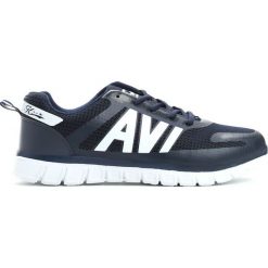 Buty sportowe męskie: Granatowe Buty Sportowe Aviator