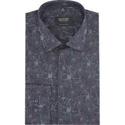 Koszula versone 2891 długi rękaw custom fit granatowy. Niebieskie koszule męskie Recman, m, bez wzorów, bez kołnierzyka, z długim rękawem. Za 169,00 zł.
