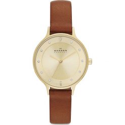 Zegarki męskie: Zegarek SKAGEN – Anita SKW2147 Light Brown/Gold