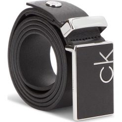 Pasek Męski CALVIN KLEIN - 3.5Cm Adj Covered Pl K50K504139 85 001. Czarne paski męskie marki Calvin Klein, w paski, ze skóry. Za 299,00 zł.
