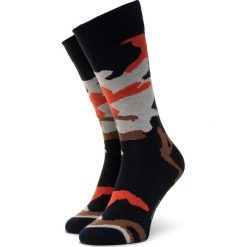 Skarpety Wysokie Męskie BOSS - Rs Big Camo Cc 50425481 401. Czarne skarpetki męskie Boss, bez wzorów, z elastanu. Za 59,00 zł.