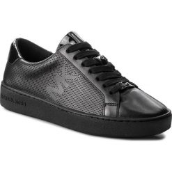 Sneakersy MICHAEL MICHAEL KORS - Irving Lace Up 43T7IRFS1L Black. Czarne półbuty damskie MICHAEL Michael Kors, ze skóry ekologicznej. W wyprzedaży za 389,00 zł.