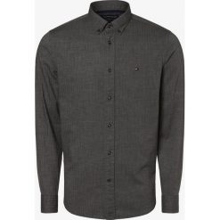 Tommy Hilfiger - Koszula męska, szary. Szare koszule męskie TOMMY HILFIGER, xl, bez wzorów, z bawełny, klasyczne, z klasycznym kołnierzykiem, bez rękawów. Za 199,95 zł.