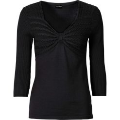 Bluza bonprix czerwony klonowy. Czerwone bluzy damskie bonprix, bez wzorów, bez rękawów, bez kaptura. Za 37,99 zł.