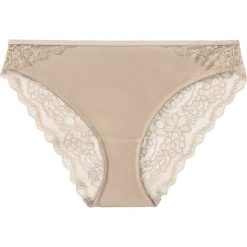 Figi rio bonprix cielisty. Brązowe majtki damskie bonprix, w koronkowe wzory, z koronki. Za 29,99 zł.