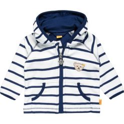 Steiff Collection WINTER DAYS Bluza rozpinana cloud dancer/white. Niebieskie bluzy dziewczęce Steiff Collection, z elastanu. W wyprzedaży za 127,20 zł.