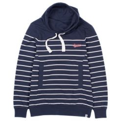 Brakeburn Bluza Damska 10 Niebieska. Niebieskie bluzy damskie Brakeburn, z nadrukiem, bez rękawów, bez kaptura. W wyprzedaży za 191,00 zł.