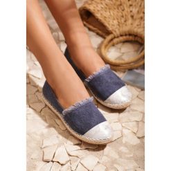 Granatowe Espadryle Crazy Wasp. Niebieskie espadryle damskie Renee. Za 39,99 zł.