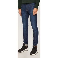 Lee - Jeansy Malone. Niebieskie jeansy męskie Lee, l, z aplikacjami. Za 329,90 zł.