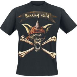 T-shirty męskie z nadrukiem: Running Wild Adrian T-Shirt czarny