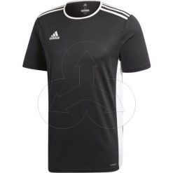 Koszulka adidas Entrada 18 CF1035. Koszulki męskie Adidas, m, ze skóry, z okrągłym kołnierzem, krótkie, na fitness i siłownię. Za 59,00 zł.