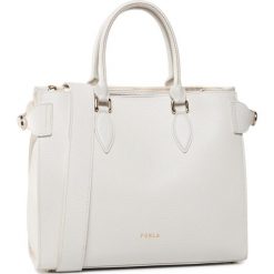 Torebka FURLA - Zone 1056513 B BACF HSF Talco h. Białe torebki klasyczne damskie Furla, bez wzorów, ze skóry, klasyczne, bez dodatków. W wyprzedaży za 1249,00 zł.