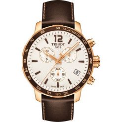 RABAT ZEGAREK TISSOT T - SPORT T095.417.36.037.02. Białe zegarki damskie marki TISSOT, ze stali. W wyprzedaży za 1579,60 zł.