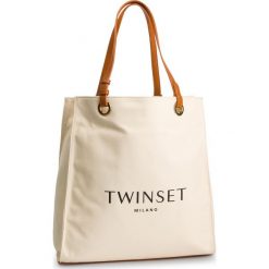 Torebka TWINSET - Shopping 191TA7610 Neve 00282. Brązowe torebki klasyczne damskie marki Twinset, bez wzorów, ze skóry ekologicznej, klasyczne, bez dodatków. Za 539,00 zł.