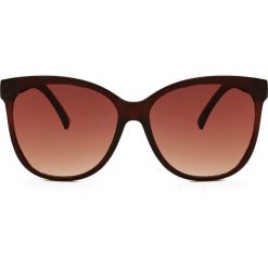 Brązowe Okulary Impressionism. Pomarańczowe okulary przeciwsłoneczne damskie Born2be. Za 39,99 zł.