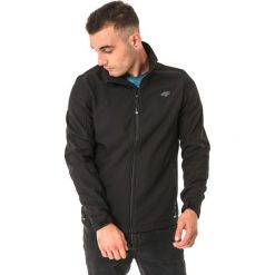 Kurtki sportowe męskie: 4f Kurtka męska Softshell SFM001 czarna r. M (H4Z17-SFM001*L*CZARNY)