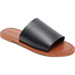 ROXY Pantofle damskie Kaia Black ARJL200654-BLK (rozmiar 37). Czarne kapcie damskie Roxy, ze skóry. W wyprzedaży za 116,00 zł.