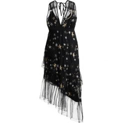Długie sukienki: Topshop STAR PLUNGE Długa sukienka black