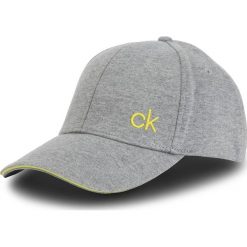 Czapka z daszkiem CALVIN KLEIN - Contrats Edge Cap K50K504470 910. Szare czapki męskie Calvin Klein, bez wzorów, z bawełny. Za 159,00 zł.