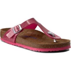 Klapki damskie: Japonki BIRKENSTOCK – Gizeh 1003164 Xmagic Galaxy Bright Rose