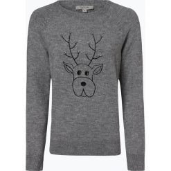 Comma casual identity - Sweter damski, szary. Szare swetry damskie marki comma casual identity, bez wzorów, z dzianiny, casualowe, bez rękawów, bez kaptura. Za 149,95 zł.