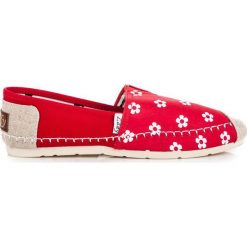 Tomsy damskie: Czerwone espadryle w kwiaty L. DAY czerwone