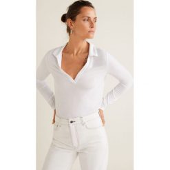 Mango - Bluzka Camis. Szare bluzki z odkrytymi ramionami marki Mango, l, z elastanu, klasyczne. Za 79,90 zł.