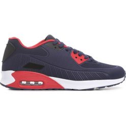 Granatowe Buty Sportowe Me. Niebieskie buty sportowe męskie Born2be, na sznurówki. Za 109,00 zł.