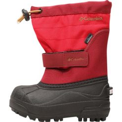 Columbia POWDERBUG PLUS II Śniegowce mountain red/maple. Czerwone buty zimowe damskie Columbia, z materiału. W wyprzedaży za 148,85 zł.
