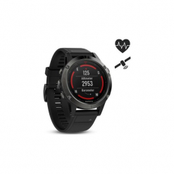 Zegarek sportowy GPS Fenix 5 HR. Czarne zegarki damskie Garmin. Za 2199,00 zł.