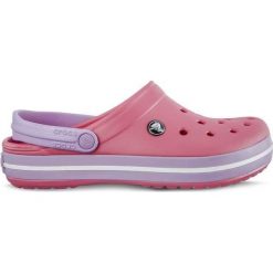 Crocs 11016-60C PARADISE PINK/IRIS, chodaki. Różowe klapki damskie Crocs, w paski, bez obcasa. Za 149,00 zł.