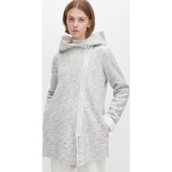 Długa bluza z kapturem -. Bluzy damskie Reserved, s, bez wzorów, z długim rękawem, długie, z kapturem. Za 139,99 zł.