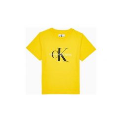 T-shirty z krótkim rękawem Dziecko Calvin Klein Jeans IB0IB00276 MONOGRAM T-SHIRT. Żółte t-shirty chłopięce Calvin Klein Jeans, bez wzorów, z jeansu, z krótkim rękawem. Za 140,47 zł.